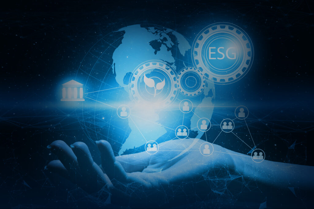 enterprise management according to esg standards for investment. Future technologies to optimize production